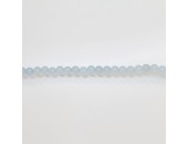 Perles Rondes Jade ''CANDY'' teinté 4mm Bleu 13