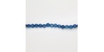 Perles Facettes Jade ''CANDY'' teinté 6mm Bleu 20