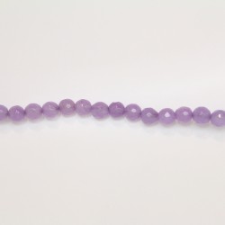 Perles Facettes Jade ''CANDY'' teinté 6mm Violet 22