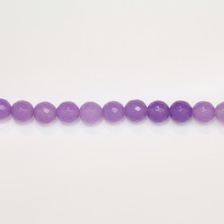 Perles Facettes Jade ''CANDY'' teinté 8mm Violet 22