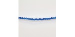 Perles Rondes Jade ''CANDY'' teinté 4mm Bleu 28