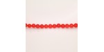 Perles Rondes Jade ''CANDY'' teinté 6mm Orange 31