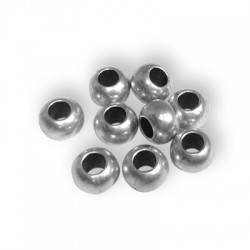 50 Perles 8x5.8mm (Trou 4mm)