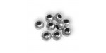 50 Perles 8x5.8mm (Trou 4mm)