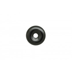 3 donuts pierre agate noire 25 mm