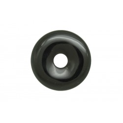 2 donuts pierre agate noire 45 mm