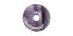 2 donuts pierre amethyste 45 mm
