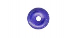 2 donuts pierre howlite trempee lapis 35 mm