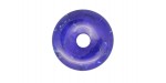 2 donuts pierre howlite trempee lapis 45 mm