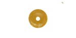 3 donuts pierre jade jaune 30 mm