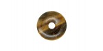2 donuts pierre oeil de tigre 35 mm