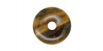 2 donuts pierre oeil de tigre 45 mm