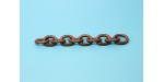 1 metre Chaine laiton cuivre antique