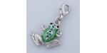 Charm Grenouille Strass