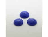 25 rond bleu pierre 14mm